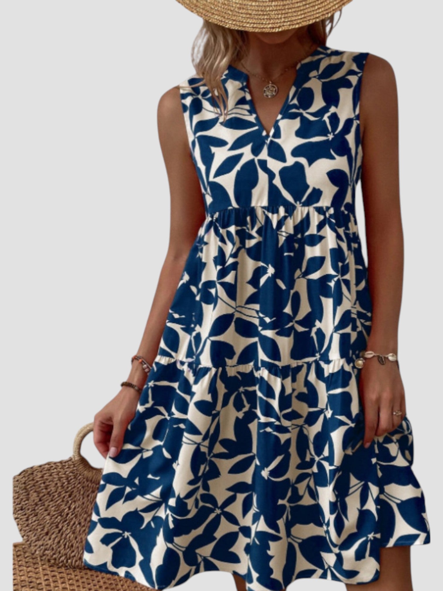 Séraphine - Robe Midi Été Élégante