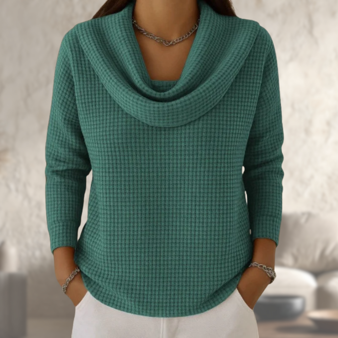 Rosa | Pull élégant avec col doux