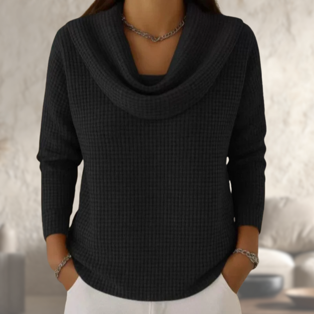 Rosa | Pull élégant avec col doux