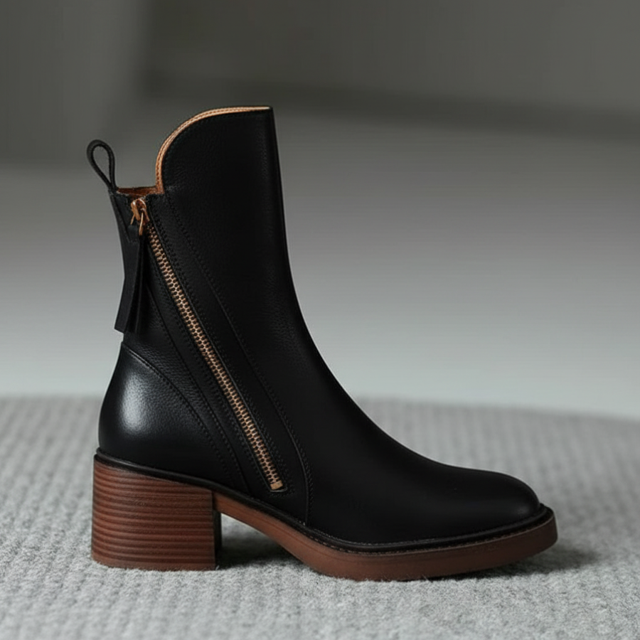Garciela | Bottines élégantes à talon moyen