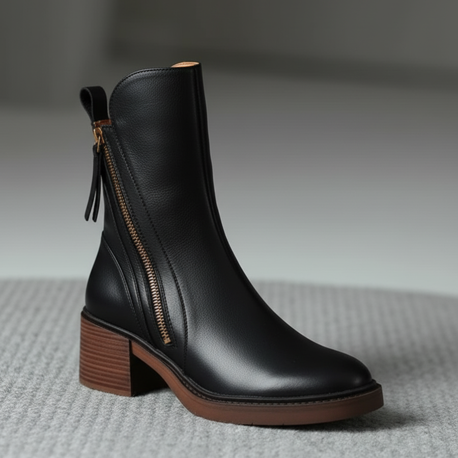Garciela | Bottines élégantes à talon moyen