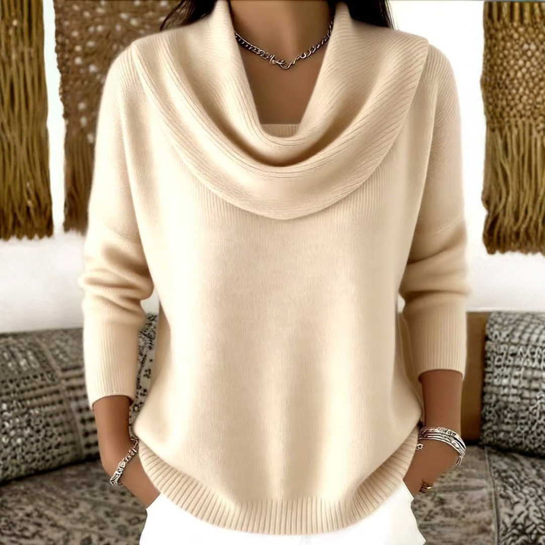 Roslyn | Pull Élégant avec Col Doux