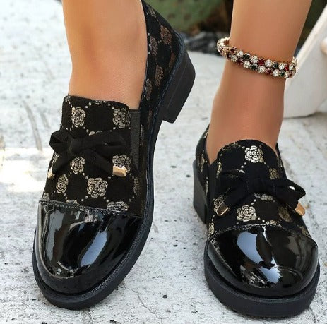 Virna | Mocassins élégants et confortables avec nœud