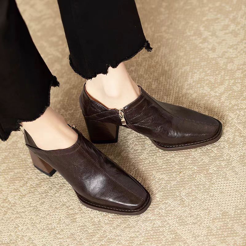 Lidia | Bottines de luxe à talon moyen