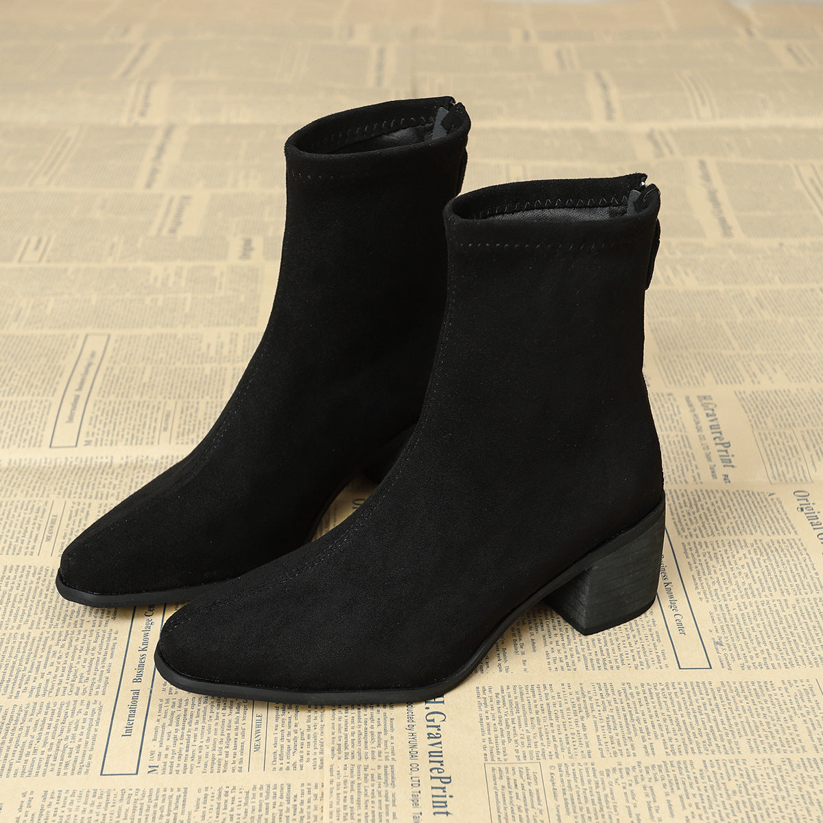 Giuliana | Bottines élégantes en daim