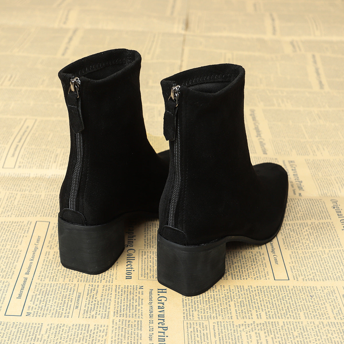 Giuliana | Bottines élégantes en daim