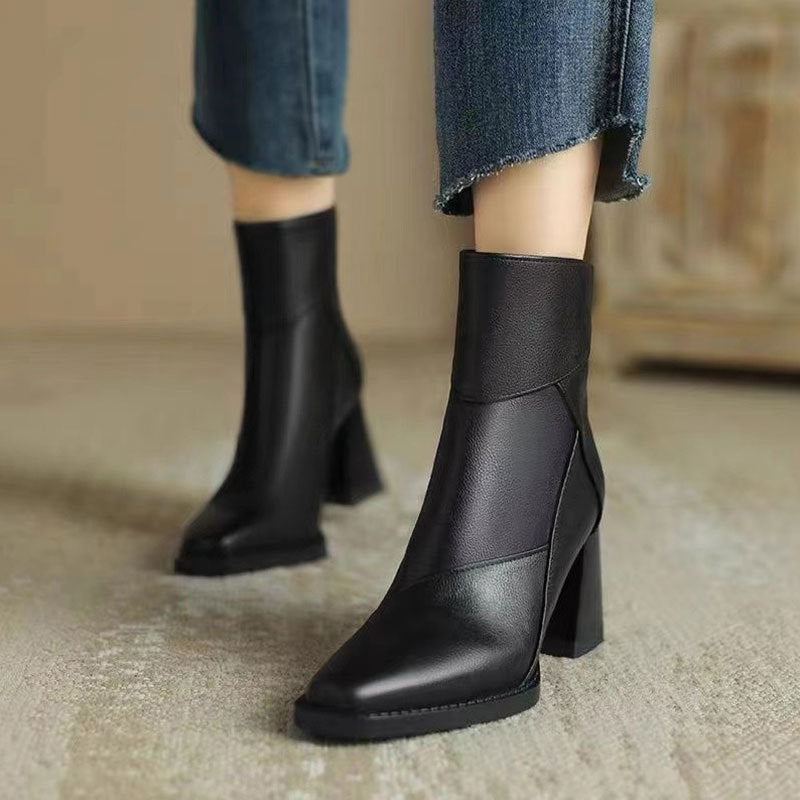 Vera | Bottines élégantes à talon moyen