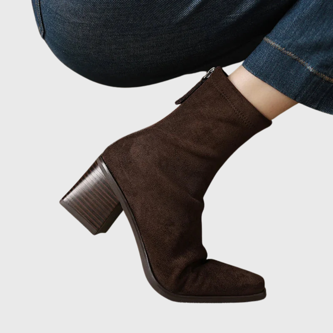 Giuliana | Bottines élégantes en daim