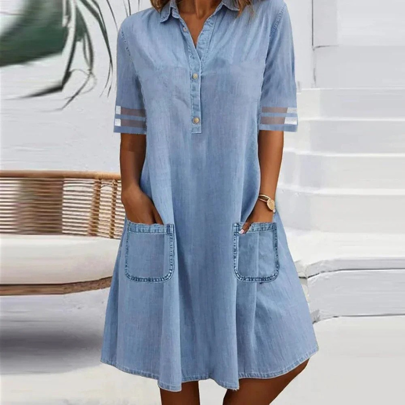 Harper - Robe Chemise Décontractée