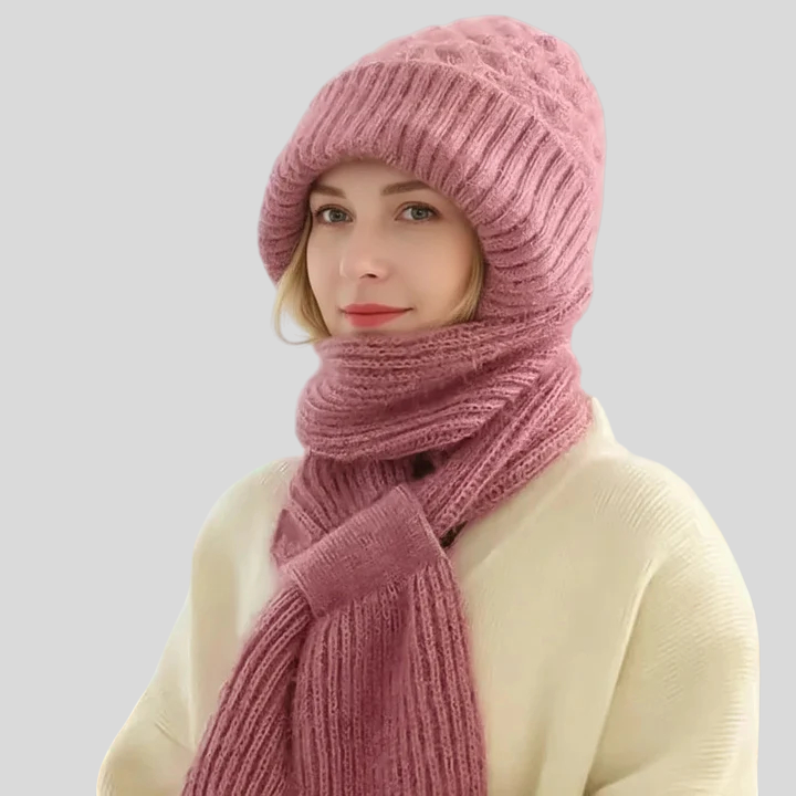 Camille | Bonnet et Écharpe Chauds et Élégants