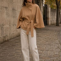 Cape femme ceinturée | Daphné