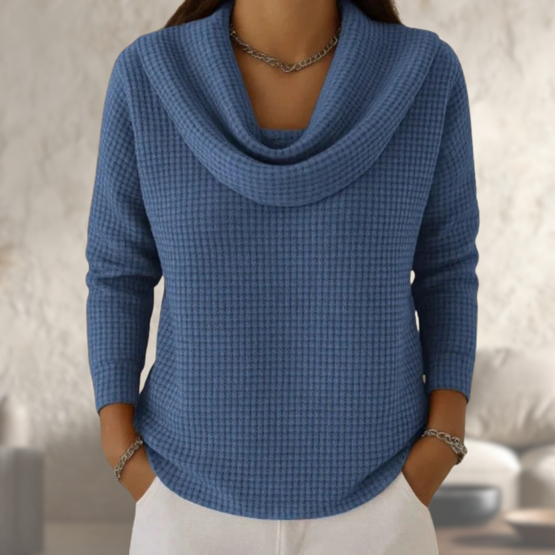 Rosa | Pull élégant avec col doux