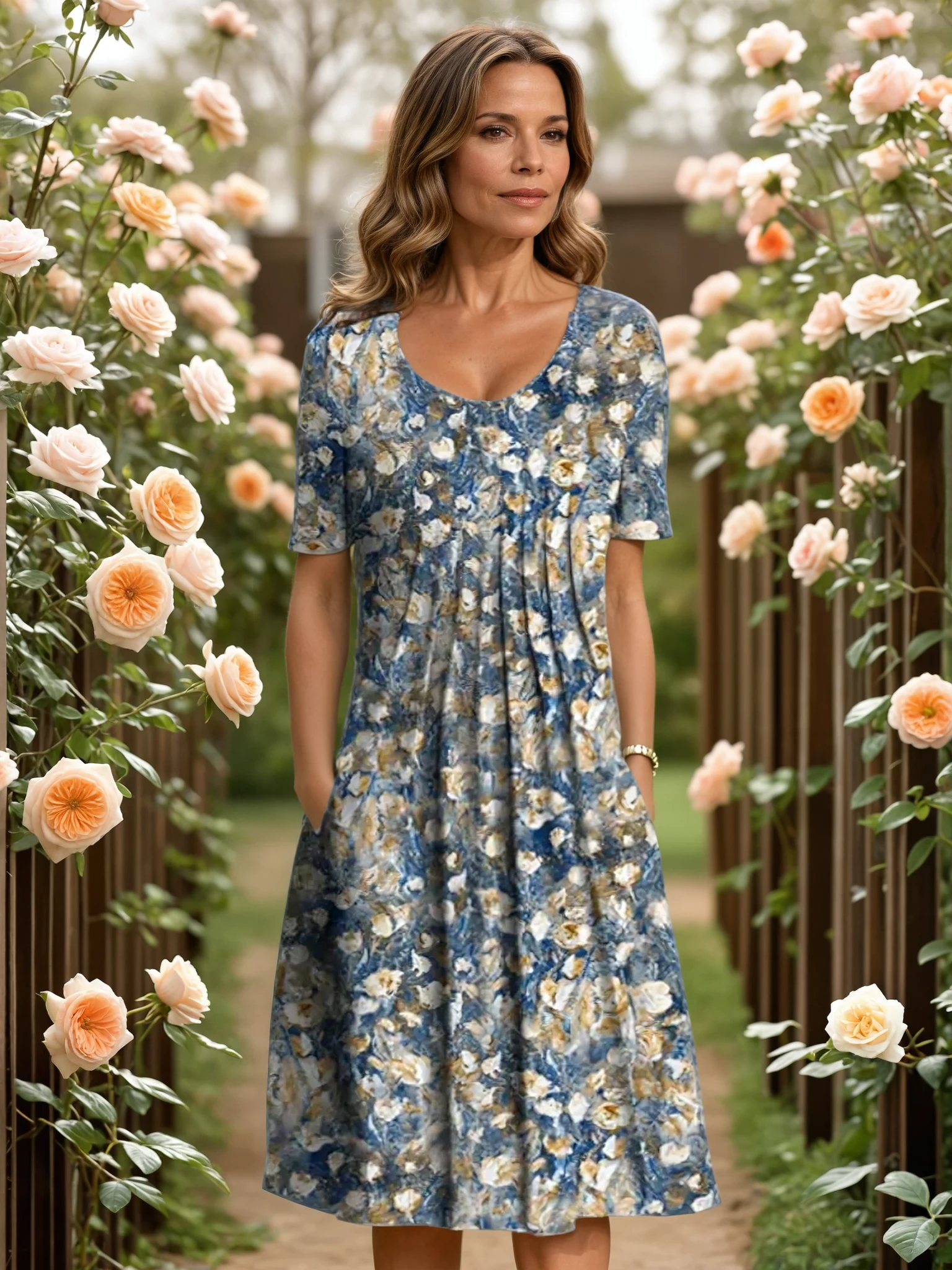 Olivia - Robe Élégante Décontractée
