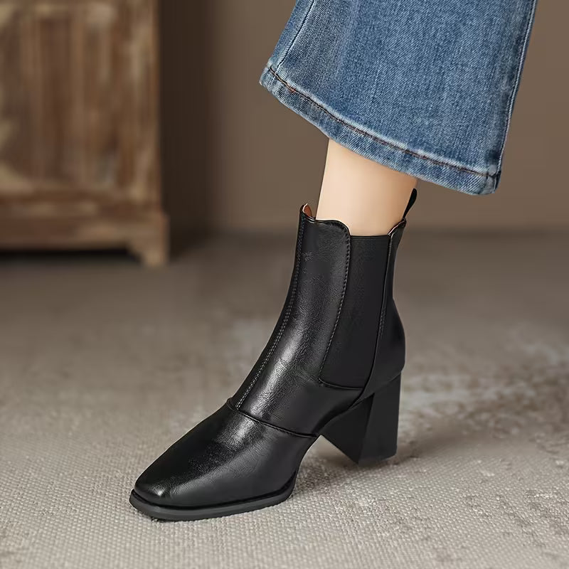 Mara | Bottines élégantes à talon moyen