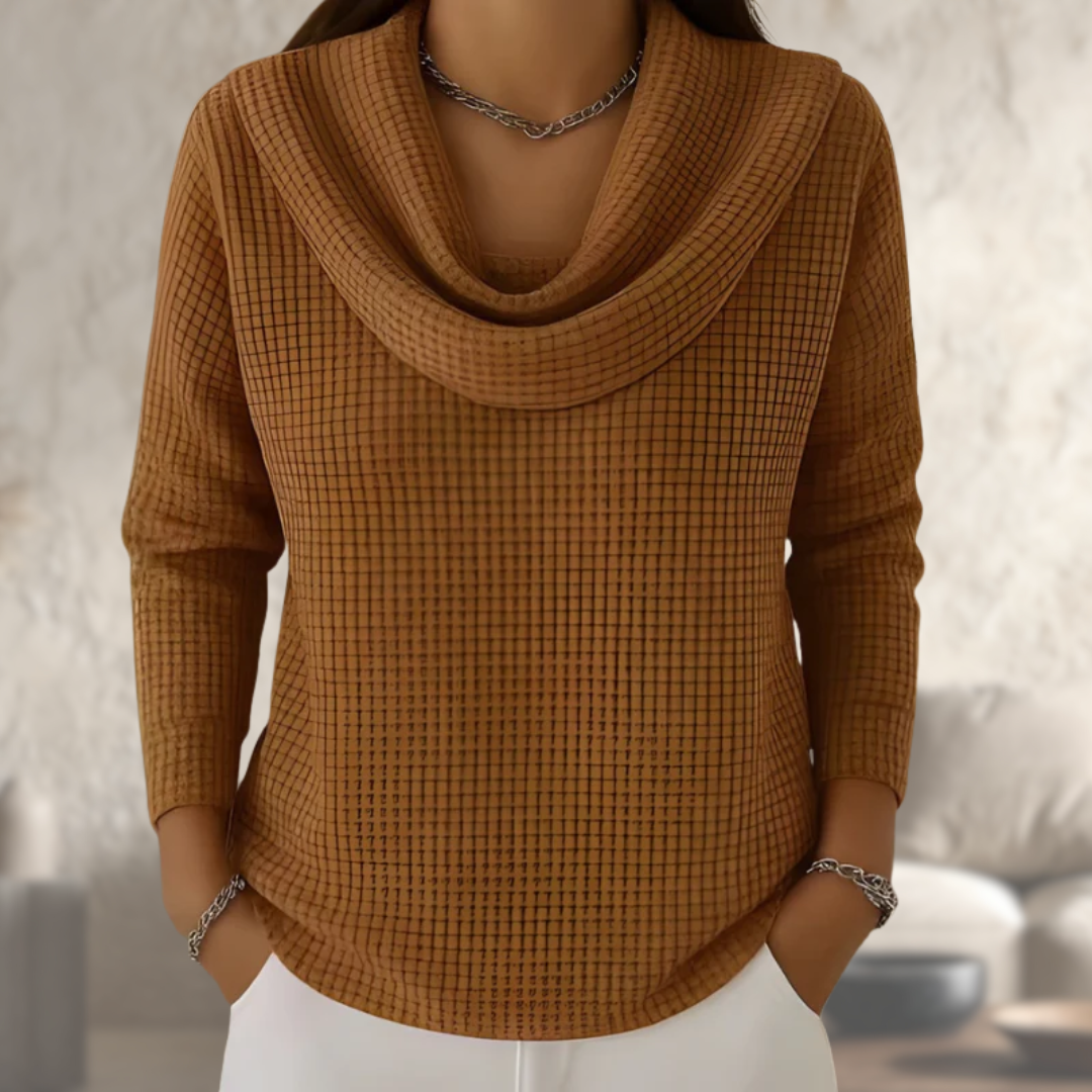 Rosa | Pull élégant avec col doux