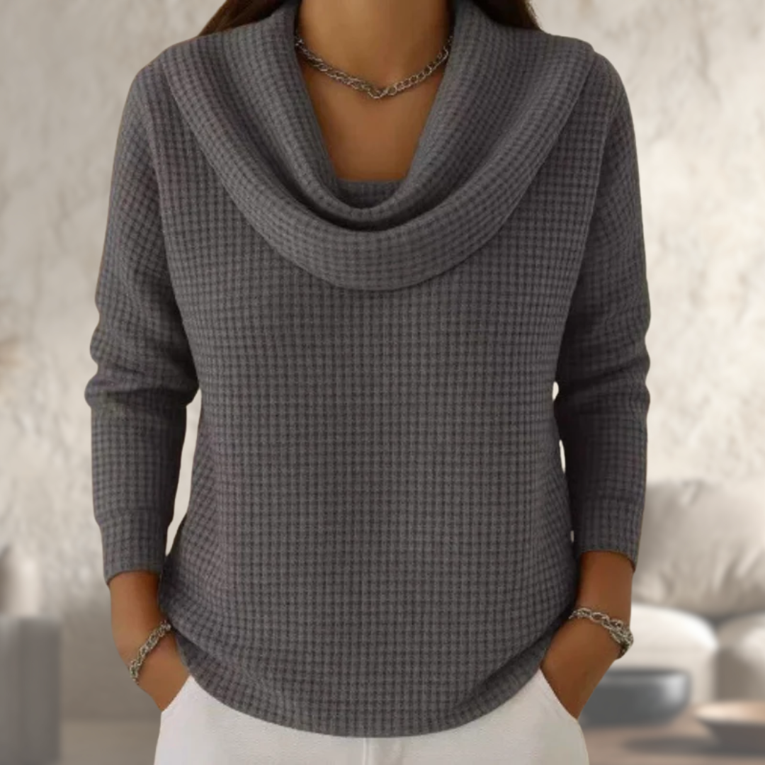 Rosa | Pull élégant avec col doux