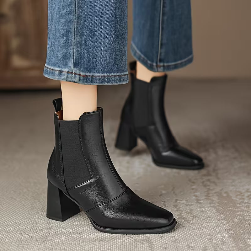 Mara | Bottines élégantes à talon moyen
