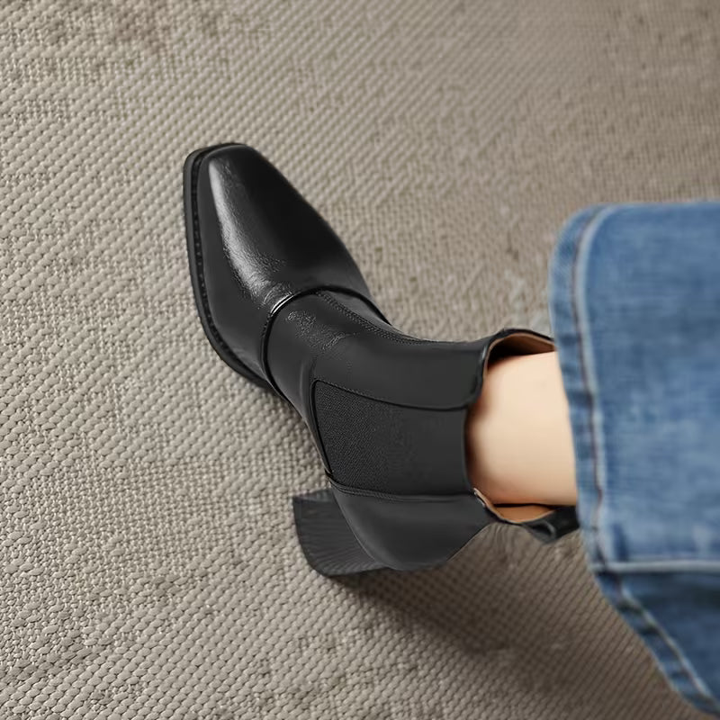 Mara | Bottines élégantes à talon moyen