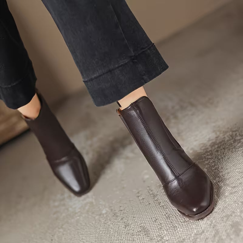 Mara | Bottines élégantes à talon moyen