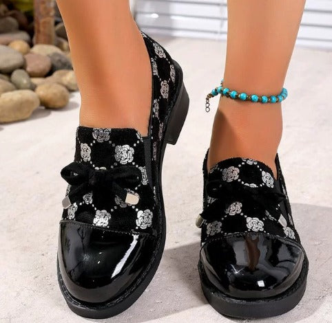 Virna | Mocassins élégants et confortables avec nœud