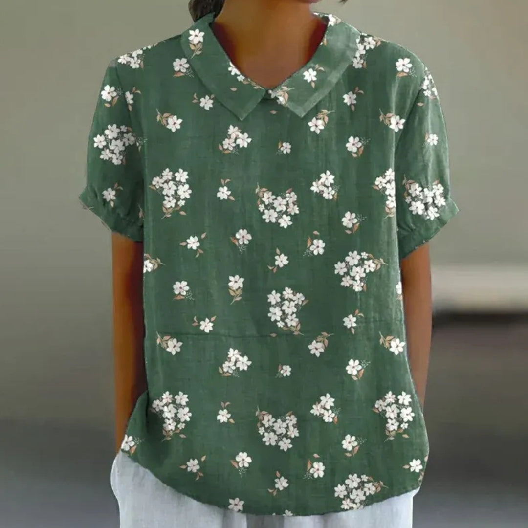 Robe verte pour femme, tissu léger, coupe ample, tenue estivale confortable