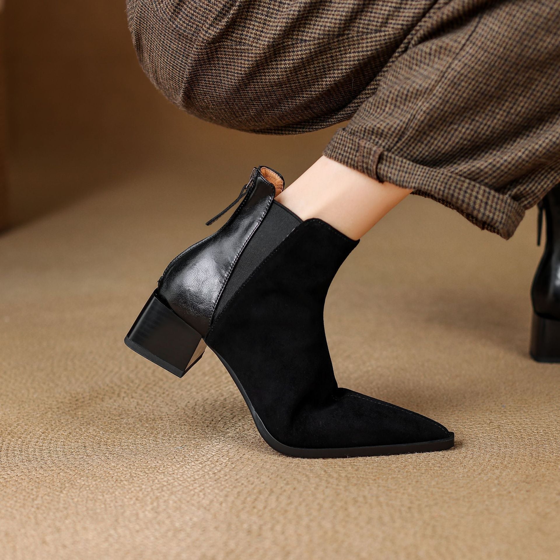 Verena | Bottines élégantes et confortables avec un talon agréable
