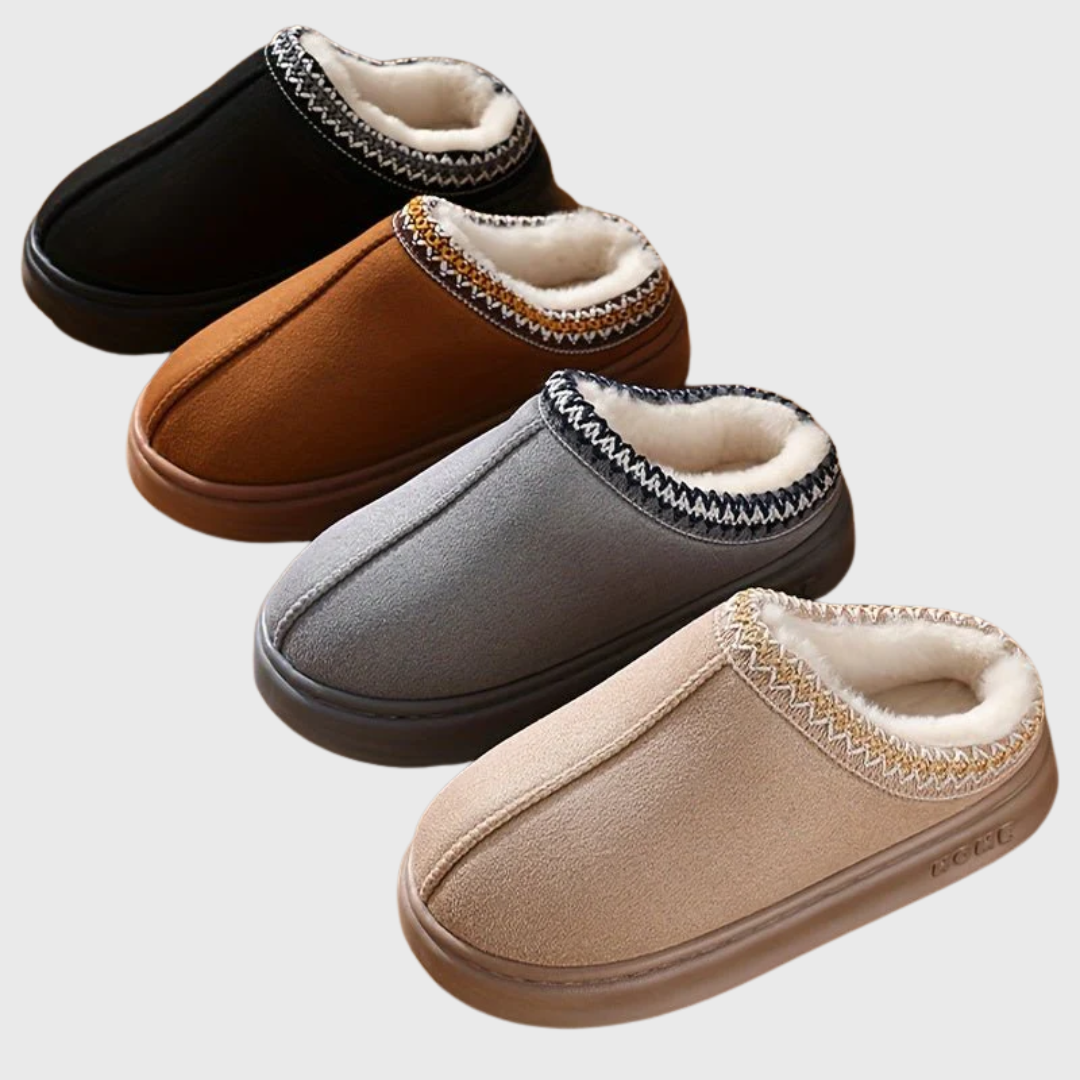 Teresa | Pantoufles d'hiver confortables avec doublure chaude