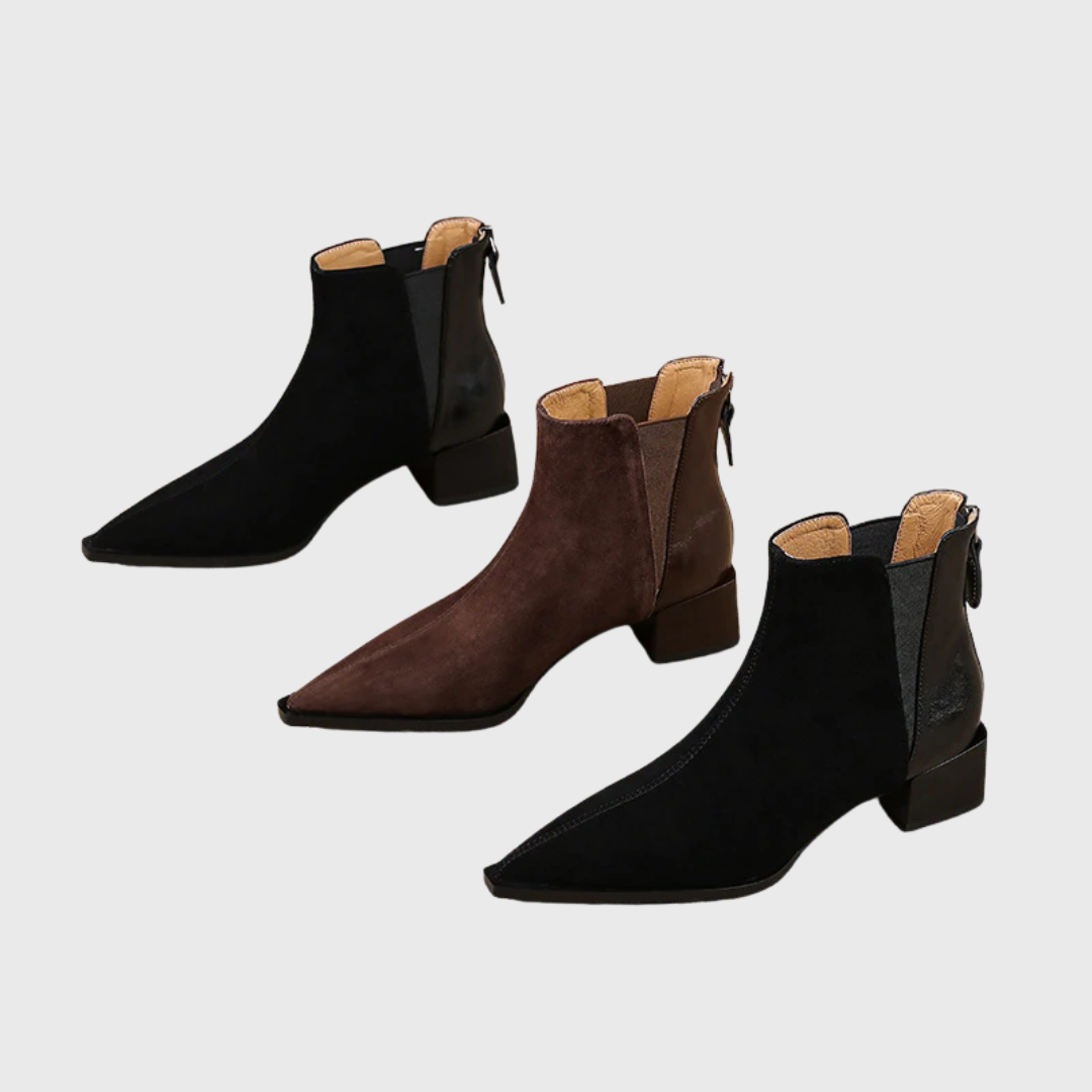 Verena | Bottines élégantes et confortables avec un talon agréable