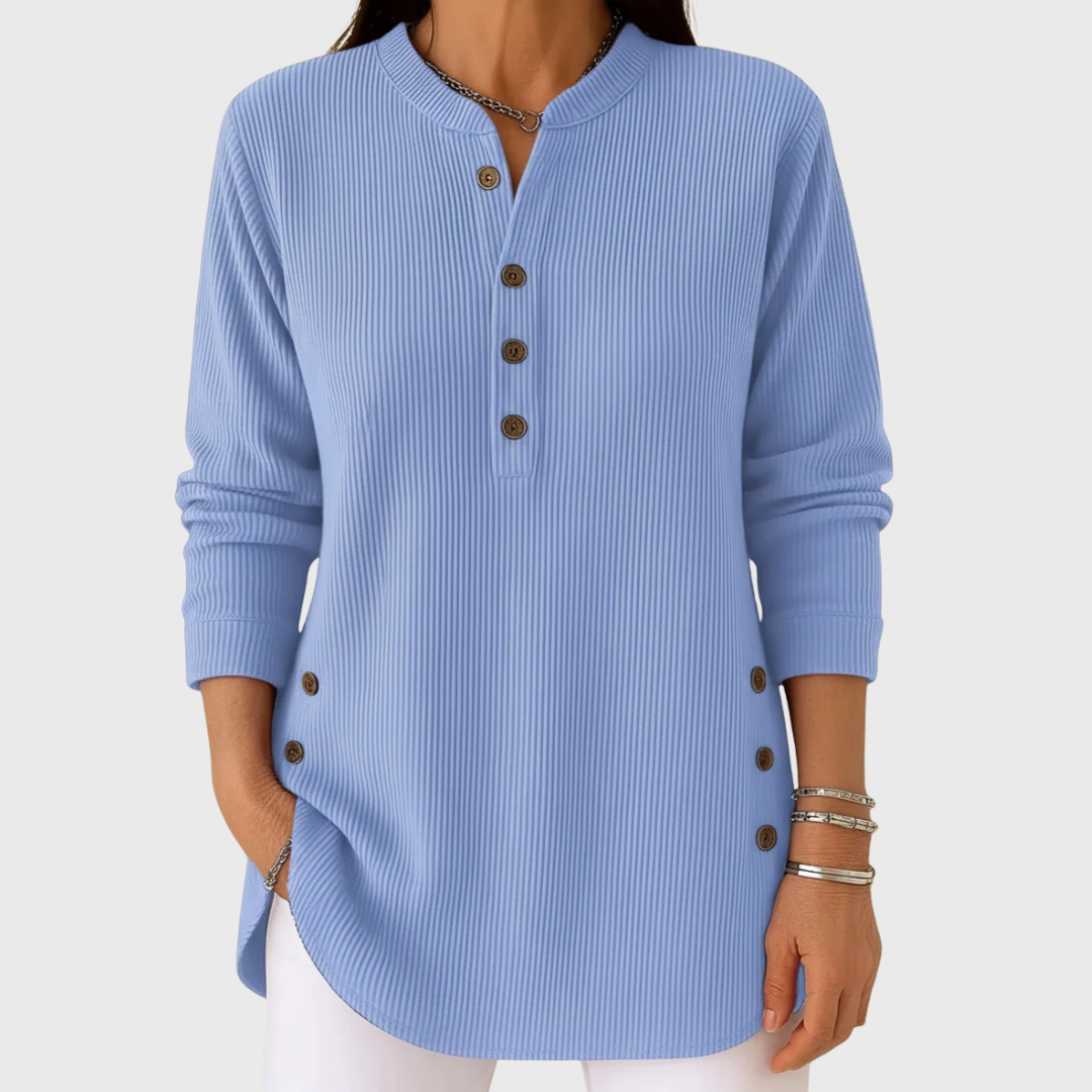 Laura | Pull doux en tricot à manches longues