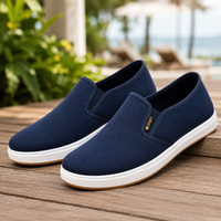 Baskets Slip-On Homme en Toile Respirante Semelle Caoutchouc Antidérapante Casual Été | Diego