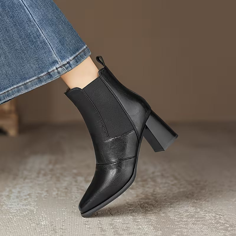 Mara | Bottines élégantes à talon moyen