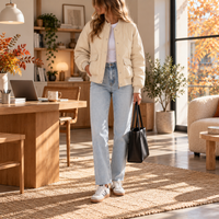 Blouson femme matelassé | Seraphina