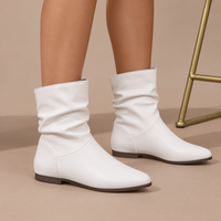 Bottes femme drapées | Estelle