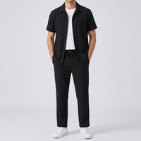 Ensemble Homme Chemise Manches Courtes et Pantalon Casual Été | Leandro