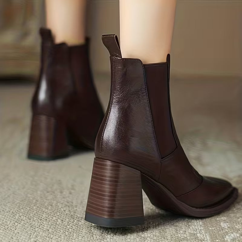 Mara | Bottines élégantes à talon moyen