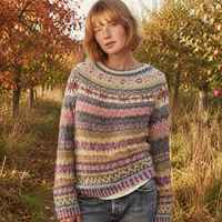 Pull femme jacquard | Romane