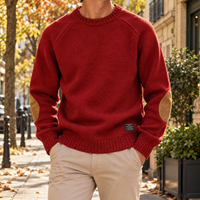 Pull homme à coudières | Emil