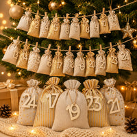 Sachets calendrier de l'Avent à remplir 2026