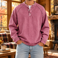 Sweat homme col tunisien | Zeke