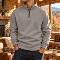Sweat homme demi-zip | Mitchell