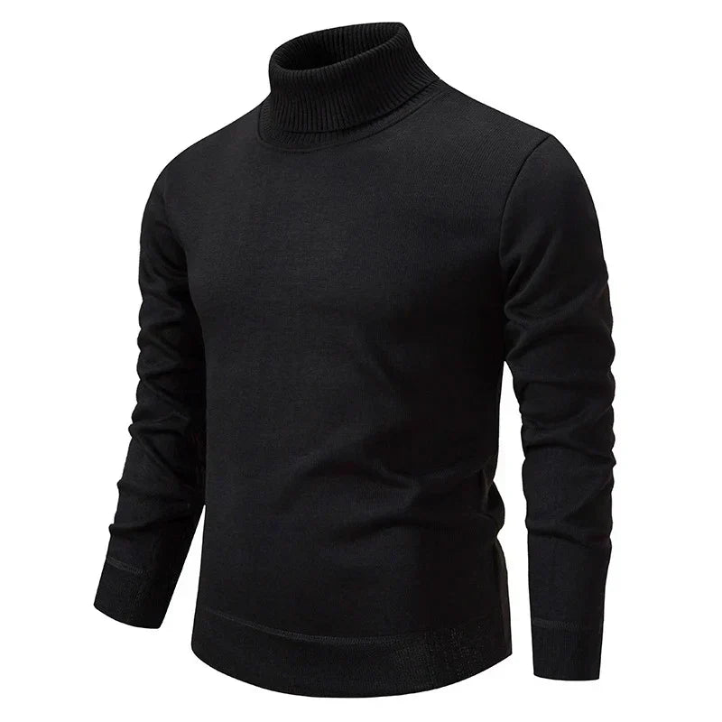 Franck - Élégant Pull Col Roulé