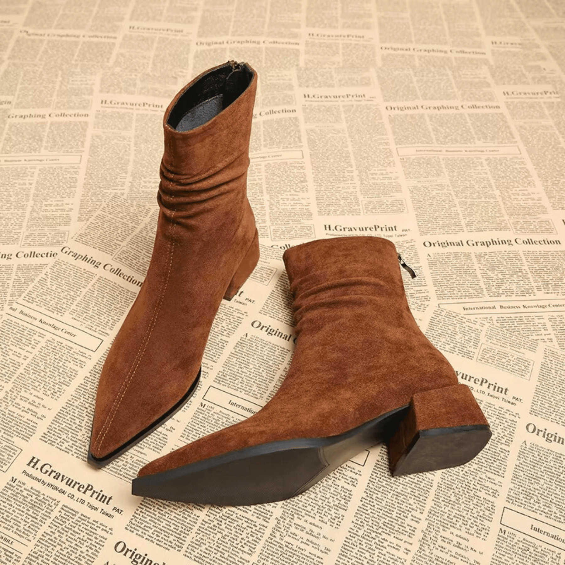 Elisa | Bottines confortables à petit talon